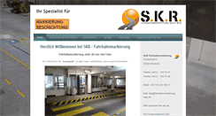 Desktop Screenshot of fahrbahnmarkierung-rapp.de