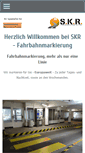 Mobile Screenshot of fahrbahnmarkierung-rapp.de